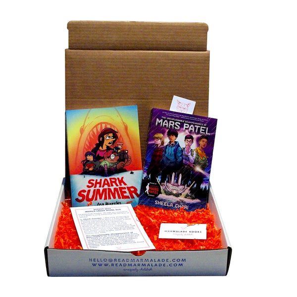 August 2021 Middle Grade Novel Box (Ages 8-12)
