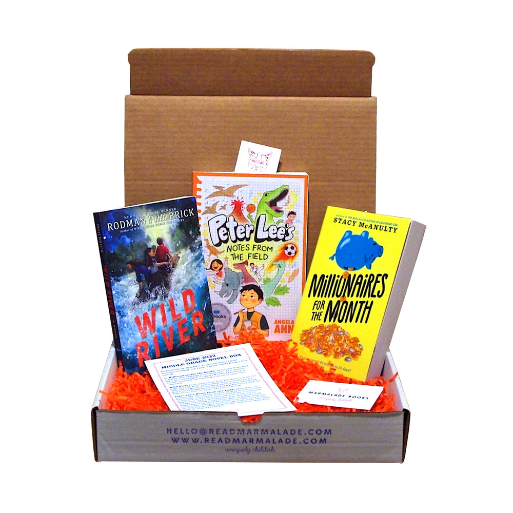 June 2022 Middle Grade Novel Box (Ages 8-12)