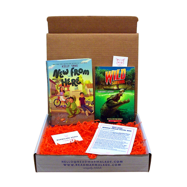 May 2022 Middle Grade Novel Box (Ages 8-12)